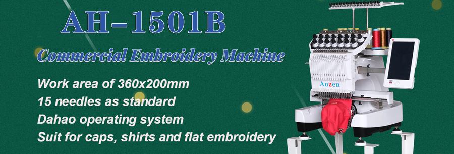 Single head computerized embroidery machine for home use for